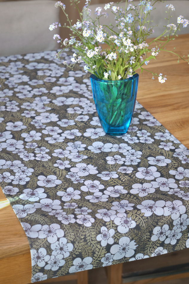 Löpare Twiny Flowers Blåsippa 2