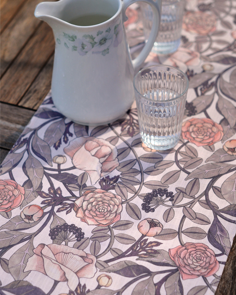 Löpare Solglänta Morgonljus