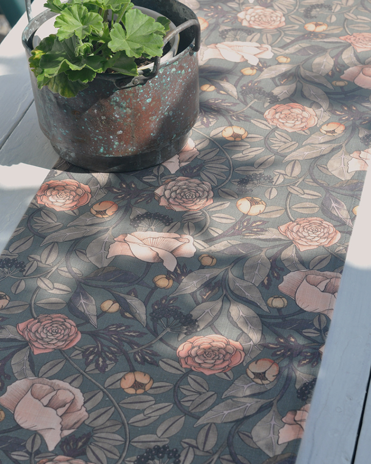 Löpare Solglänta Aftonljus