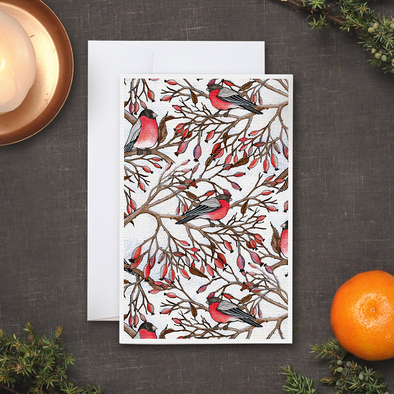 Högtidskort 3-pack - Jul