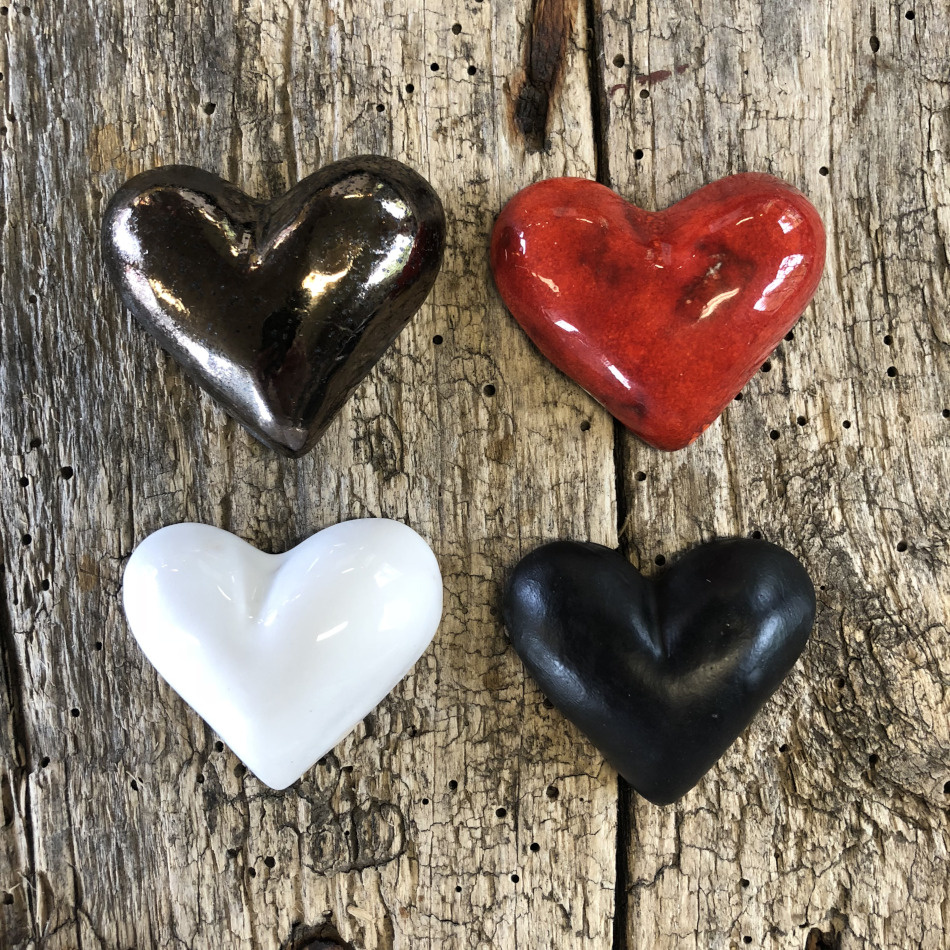 Dumlehjärta i keramik 2