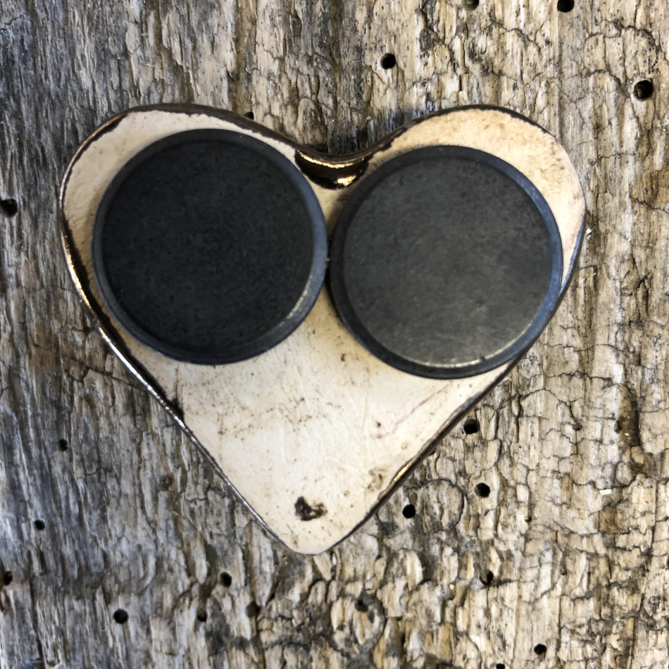 Dumlehjärta med magnet  3