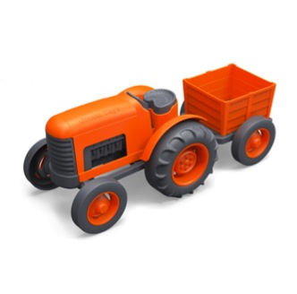 Greentoys traktor med släp