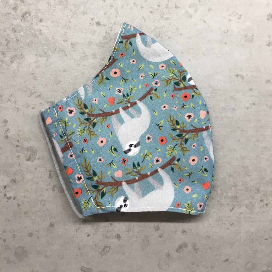 Ekologiskt munskydd Teal 2