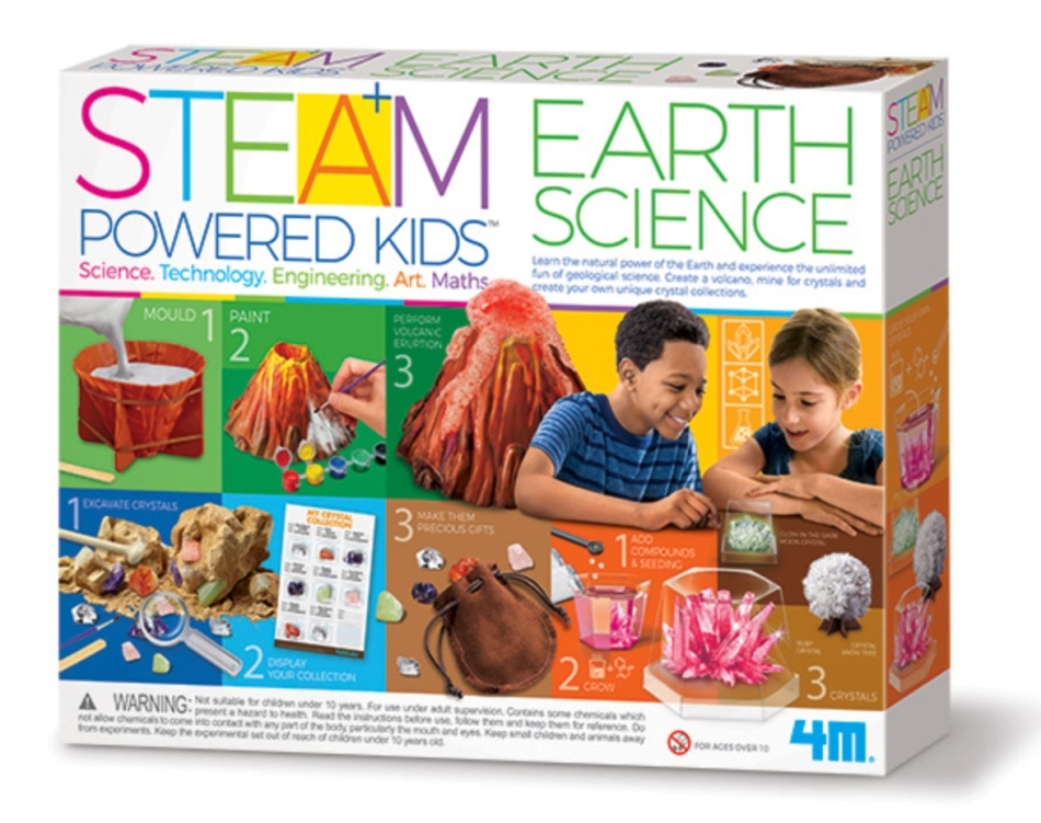 Experiment för barn - Geologisk vetenskap