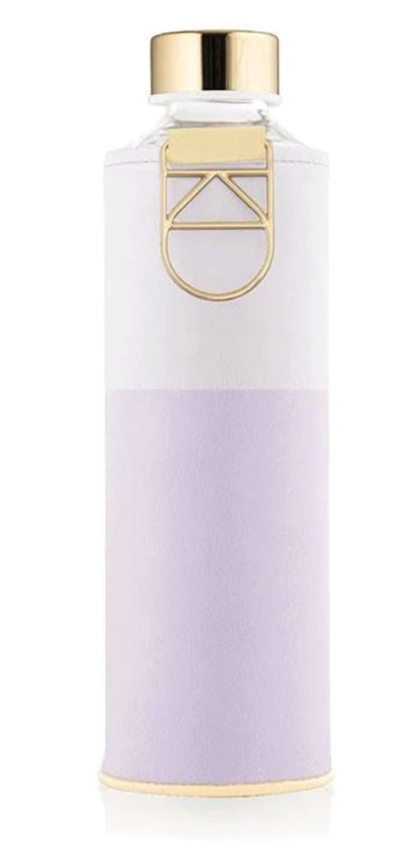 EQUA vattenflaska glas 750ml Lila