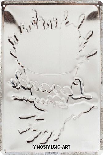 Metallskylt - Lavendel 3