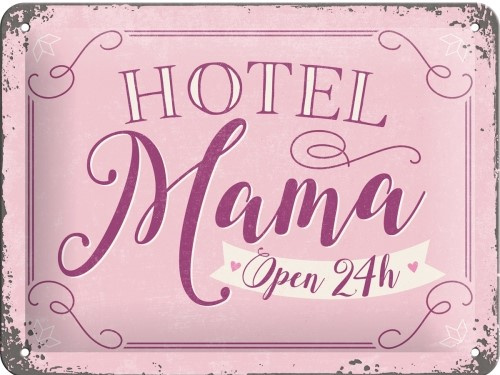 Metallskylt - Hotel Mama 2