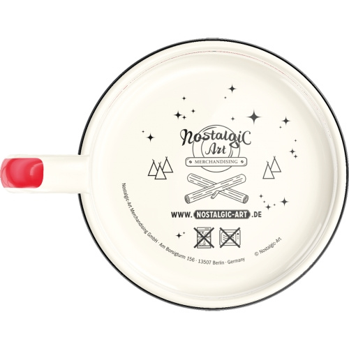 Emaljmugg Strong Coffee 4