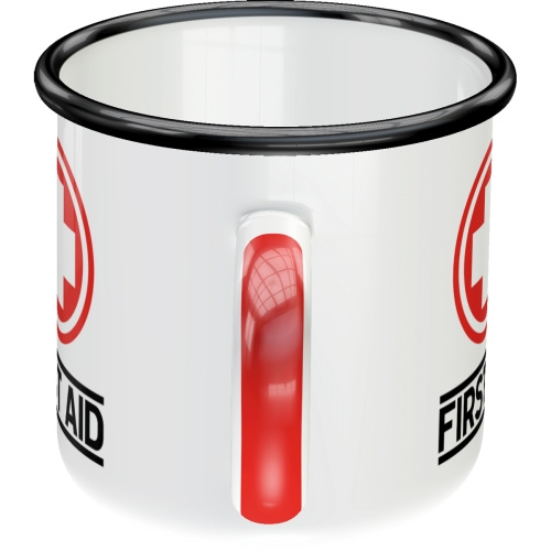 Emaljmugg First Aid 3