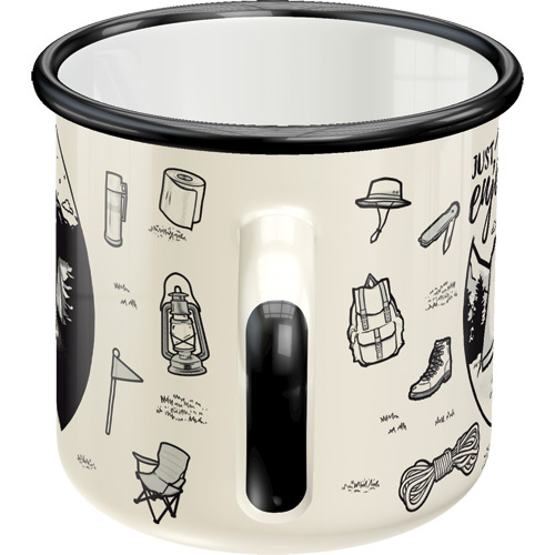 Emaljmugg Enjoy Where You Are Now 3