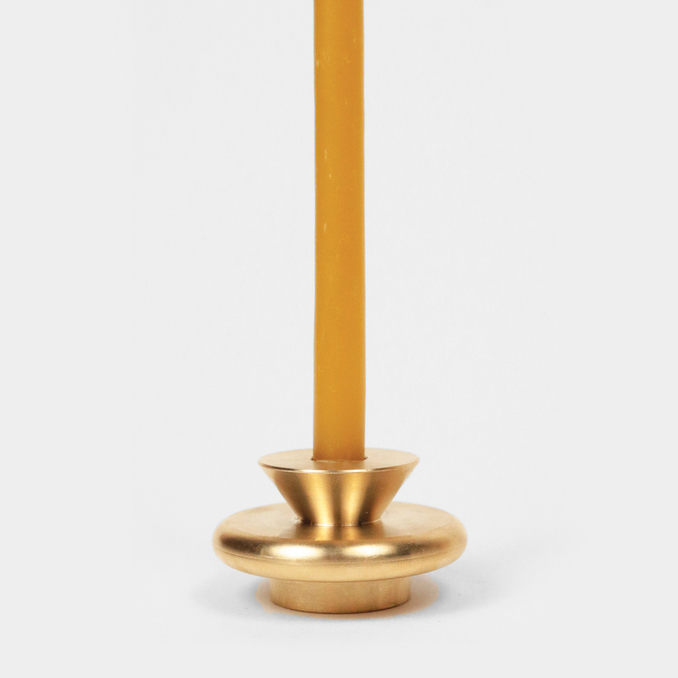 Mässingljusstake XS
