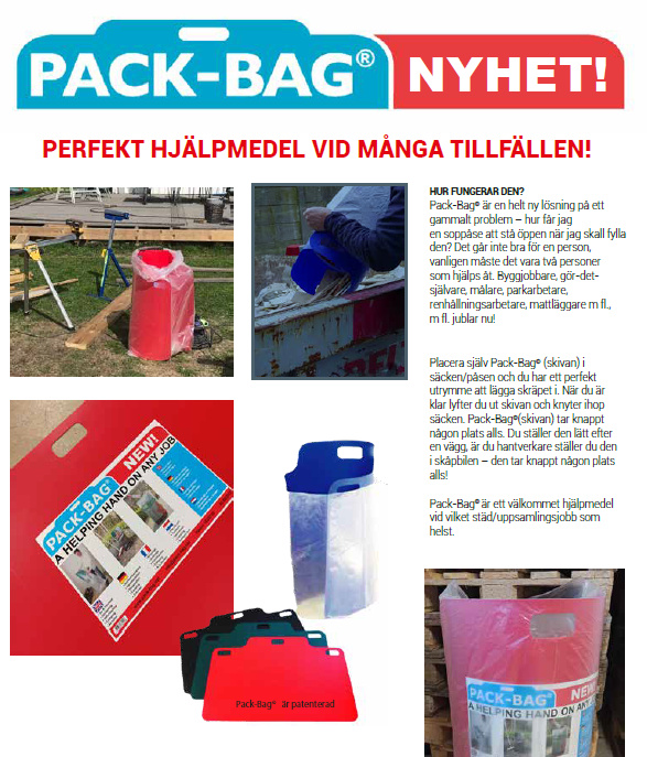 Packbag, 120L - Sopsäckshållare