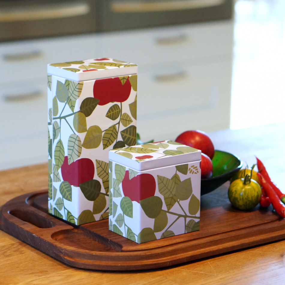 Apple, liten burk, 102x73x110 mm