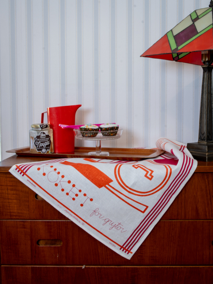 Köket för grytor, kökshandduk