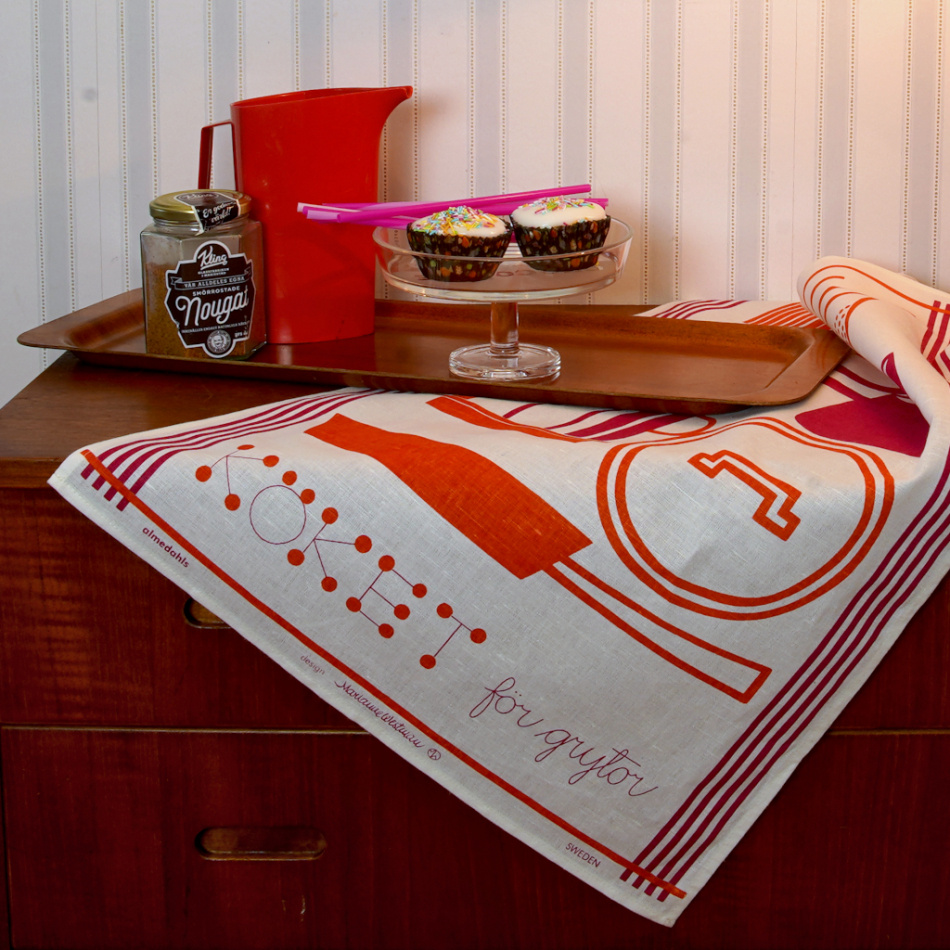 Köket för grytor, kökshandduk