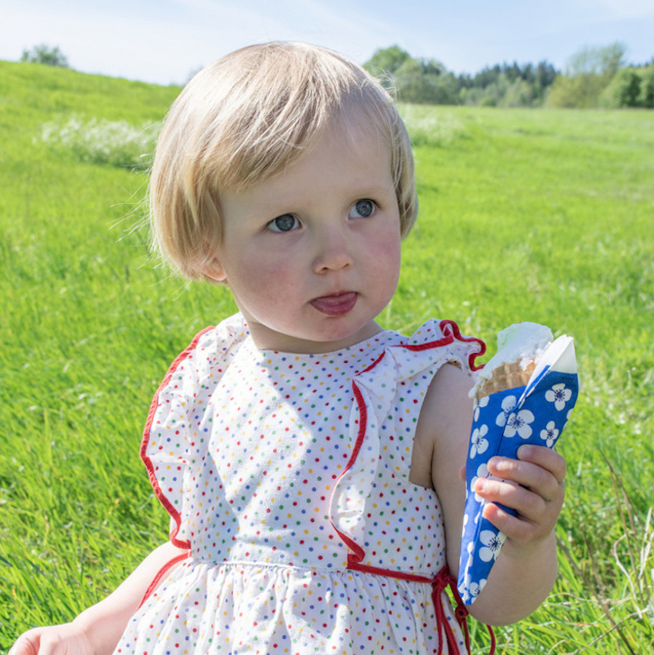 Belle Amie, pappersservett, blå