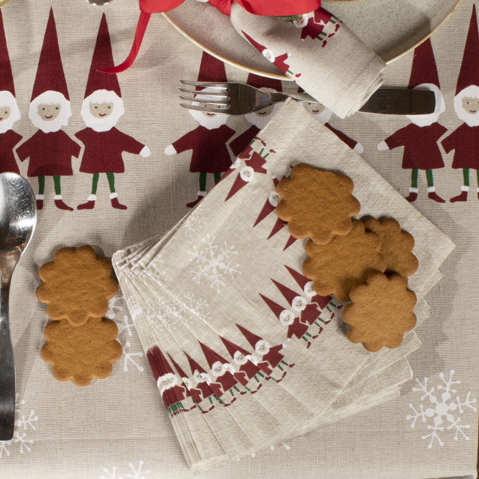 Tomtenisse pappersservett 2