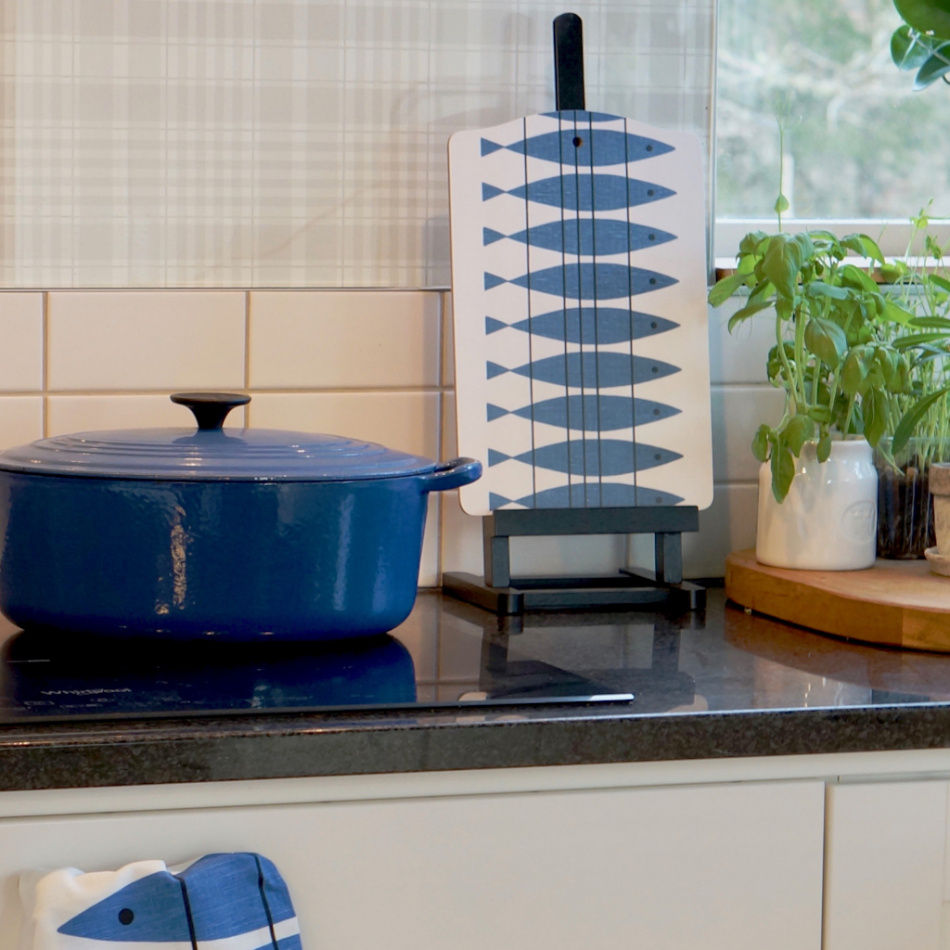 Sill uppläggningsbräda, blå, 30x20cm 2