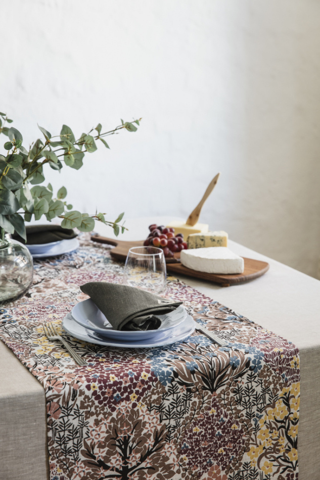 Botanic Garden, löpare, rosabrun 2