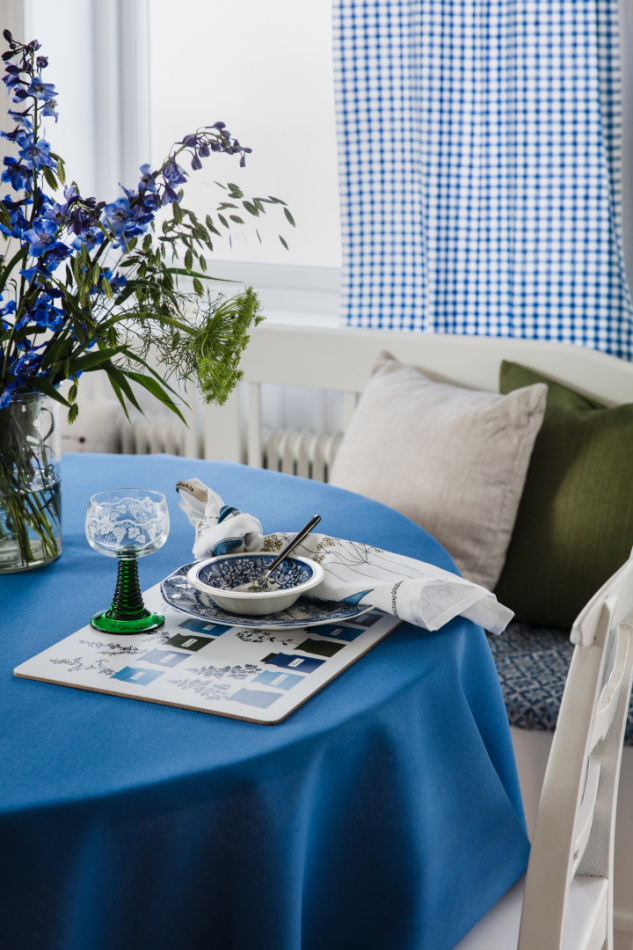 Persons kryddskåp, bordstablett kork, blå, 2-pack