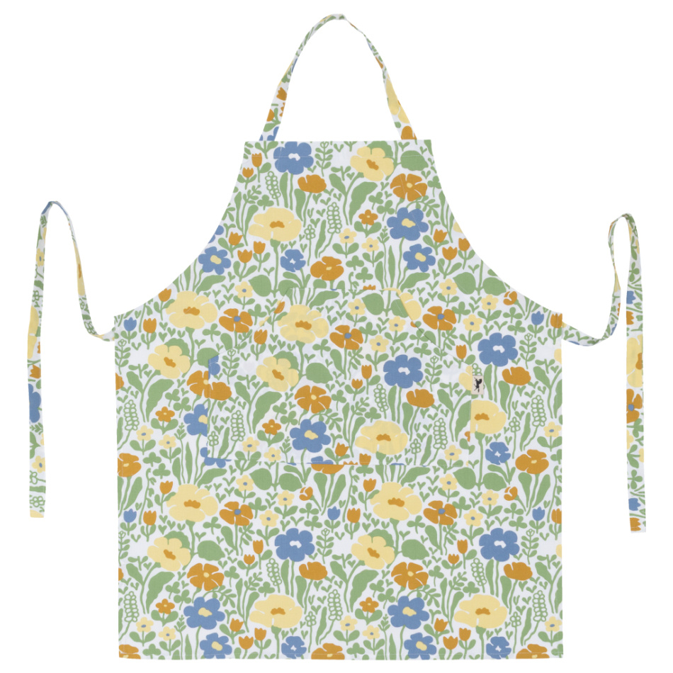 Fauna, förkläde, gulgrön