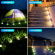 LED-belysning med solceller för trädgården 2