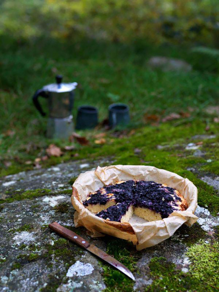 Portionen under tian: Äta ute
