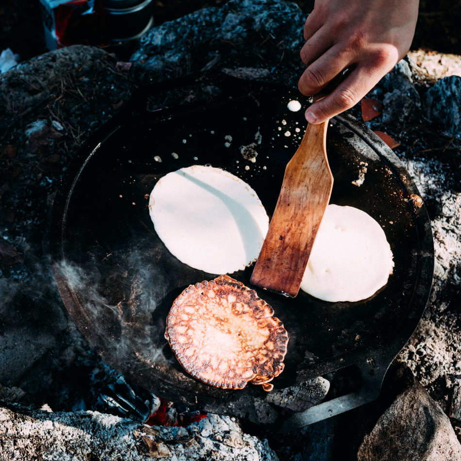 Friluftsmat Pannkaksmix med Saffansirap