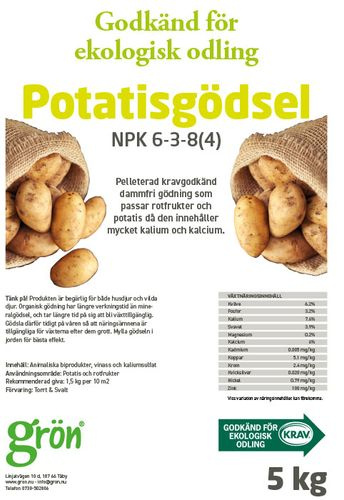 Potatisgödsel ekologisk 5 kg