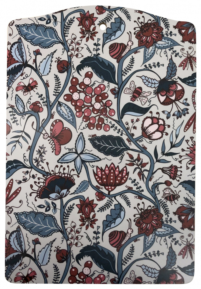 Skärbräda, Indian Floral 195 x 295 mm 1