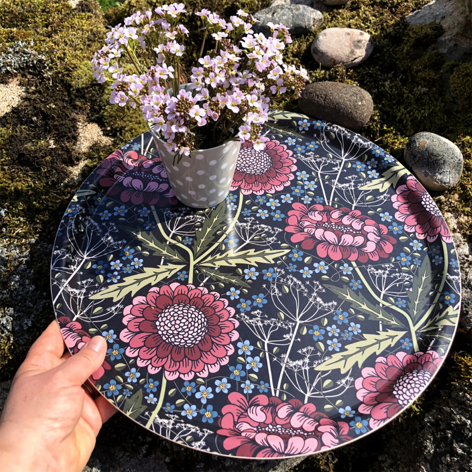 Bricka, Flowery Garden 38 cm Ø 3