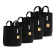 Paket Odlingssäck Root Pouch - 22liter +30liter +39liter +56 liter svart med handtag Paket Odlingssäck Root Pouch - 22liter +30liter +39liter +56 liter svart med han