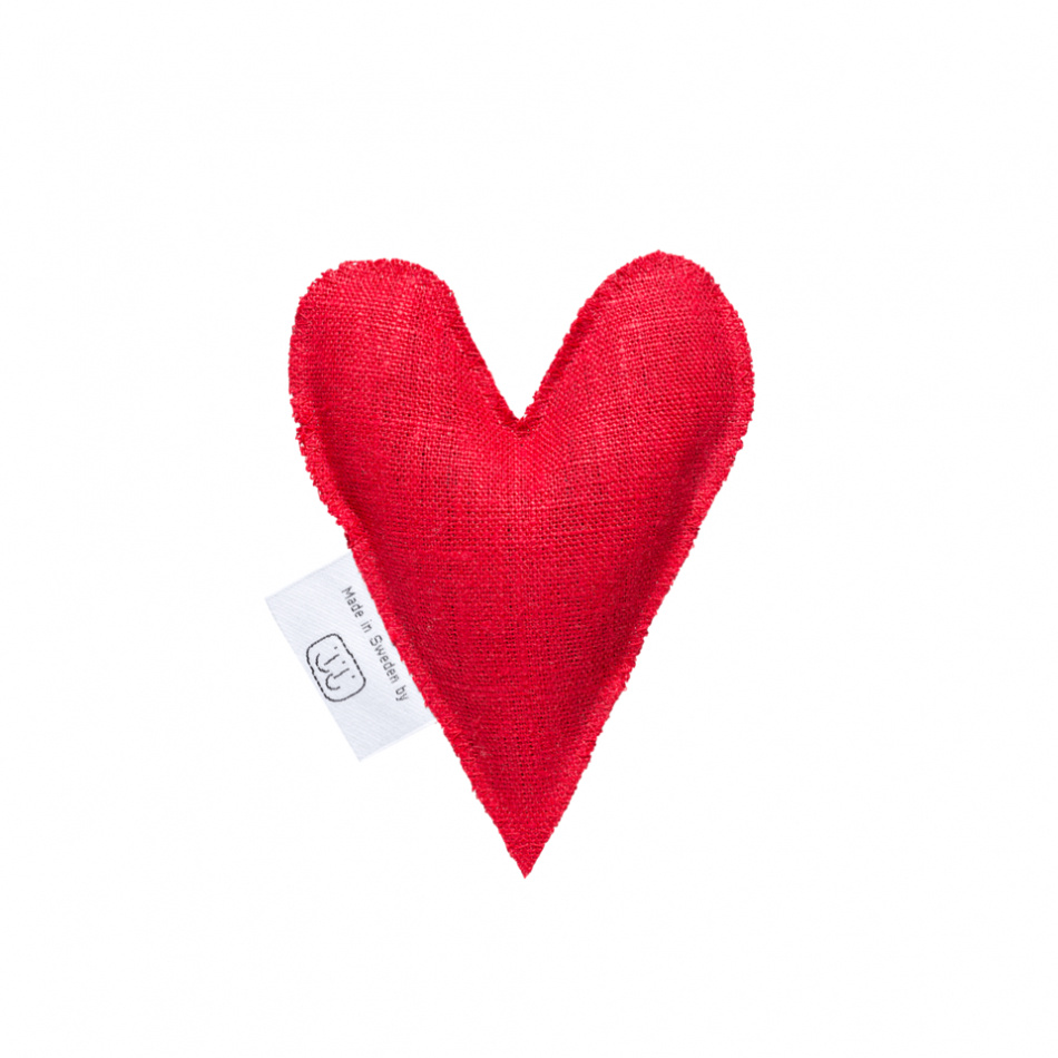 Lavendelhjärta Röd