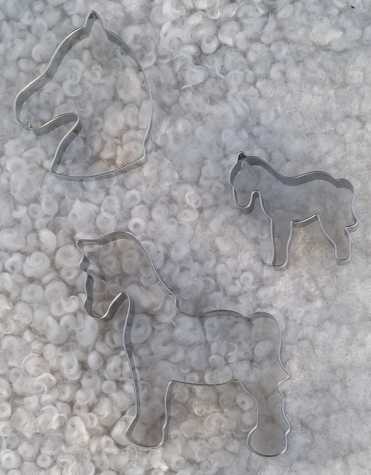 Pepparkaksformar hästar