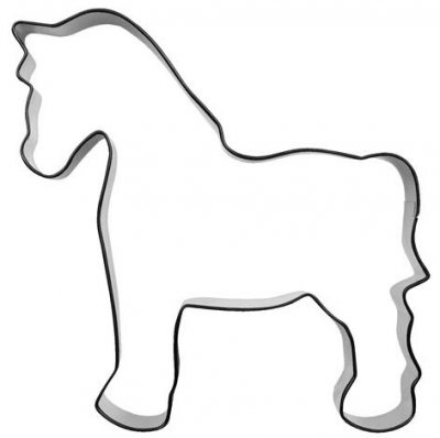 Pepparkaksformar hästar