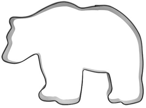 Pepparkaksform björn