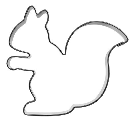 Pepparkaksform ekorre