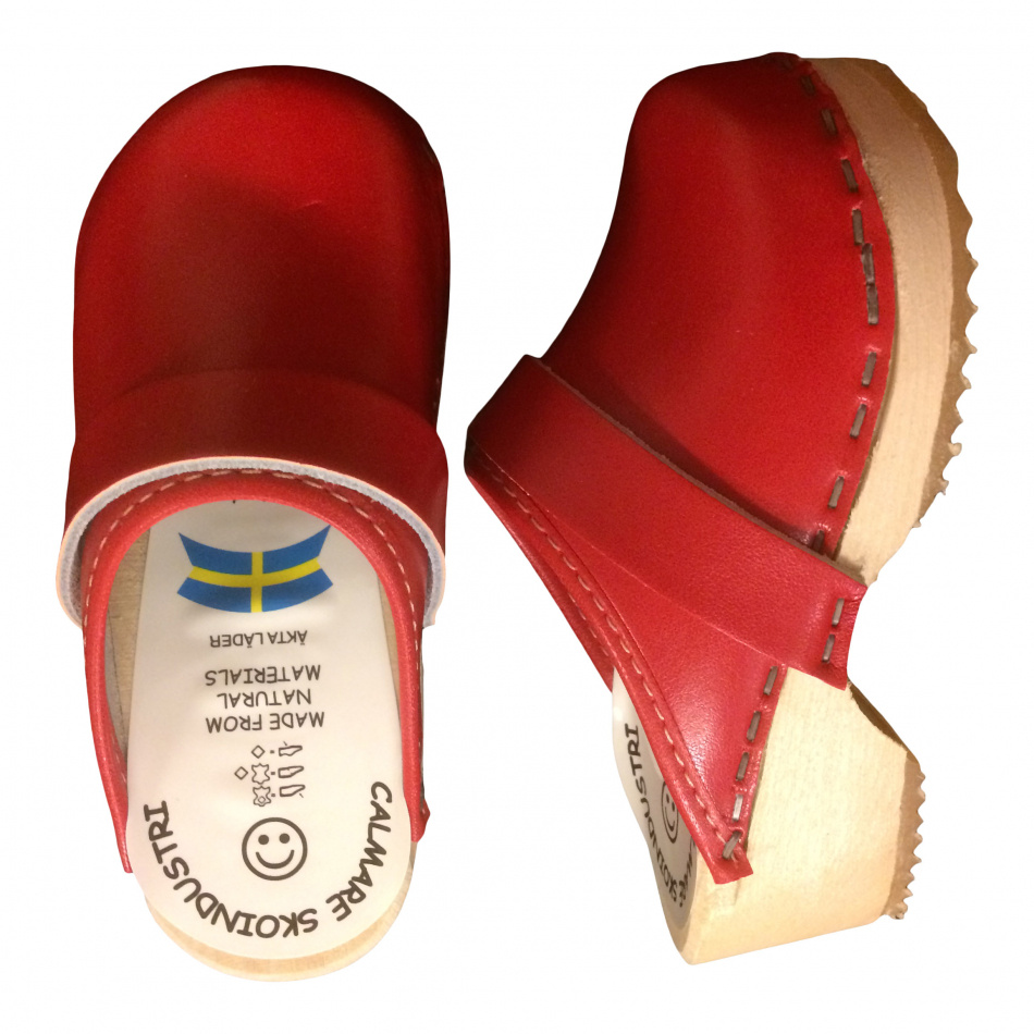 Träskor röd original 3