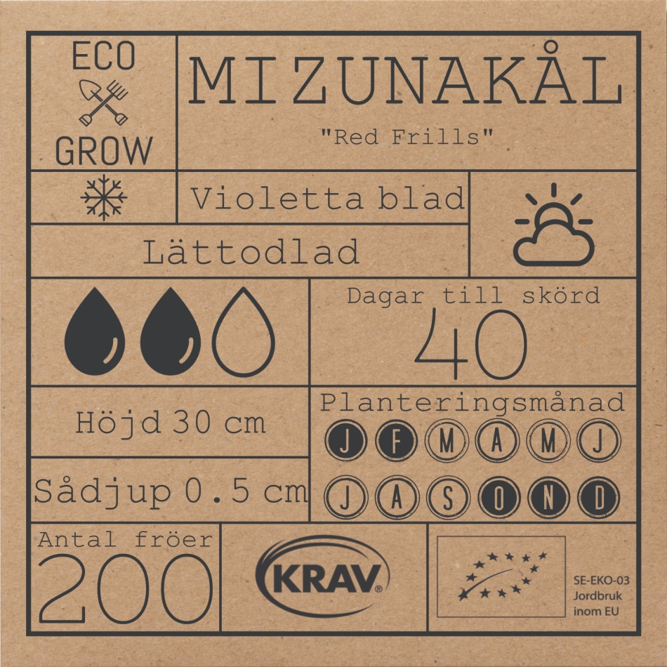 Mizunakål - Red Frills