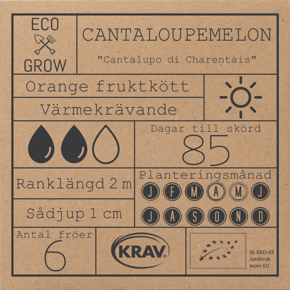 Cantaloupemelon - Cantalupo di Charentais