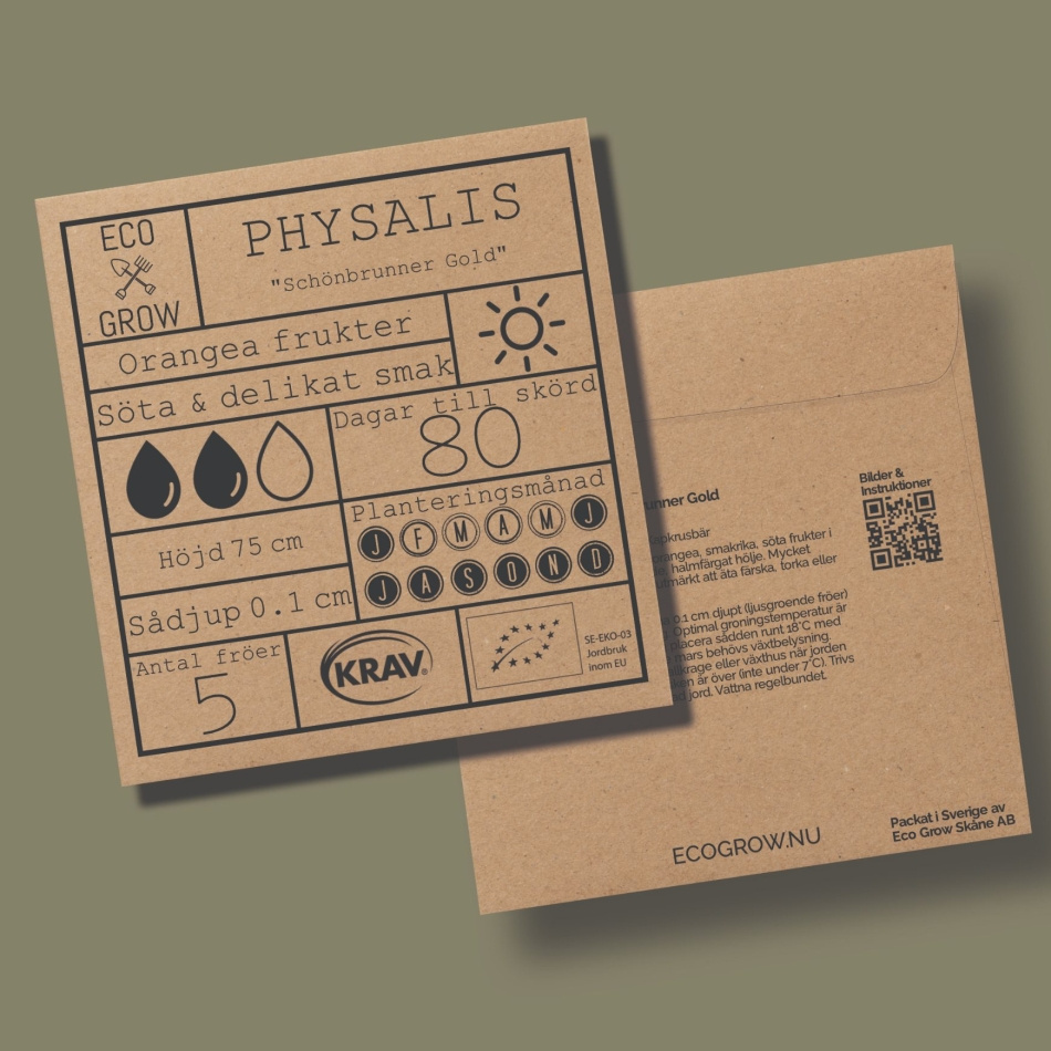 Physalis - Schönbrunner Gold Ekologiska Fröer Online