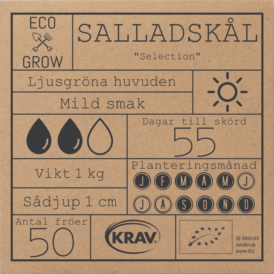 Salladskål - Selection