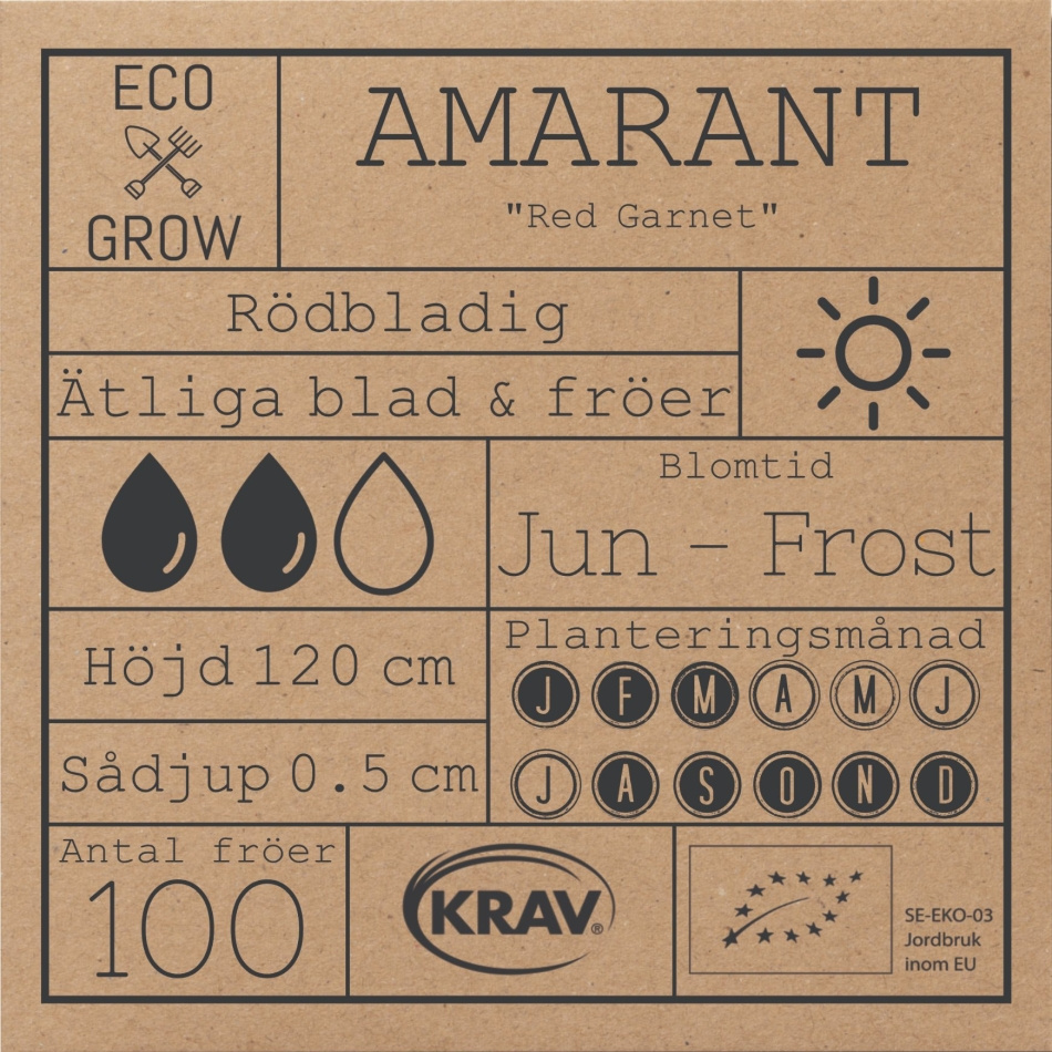Amarant - Red Garnet