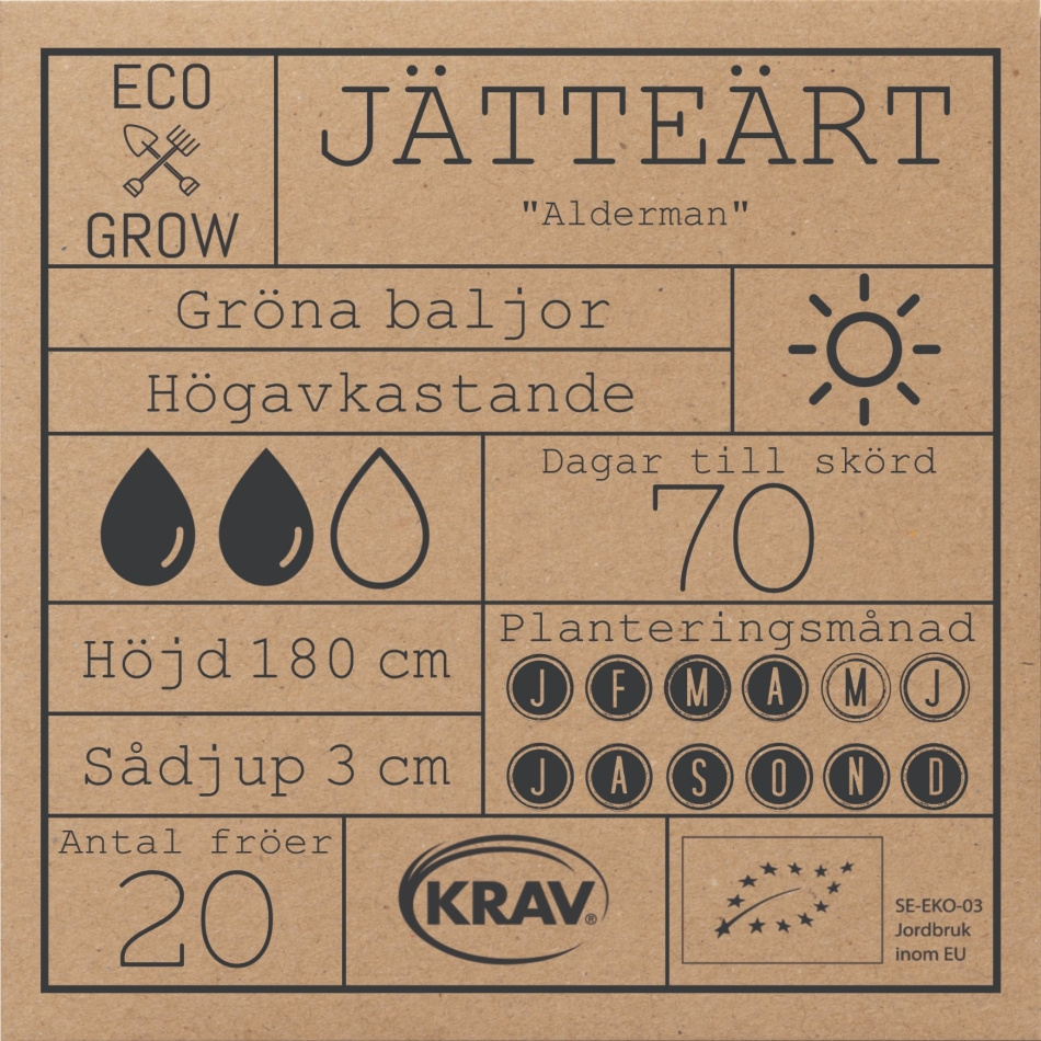 Jätteärt - Alderman