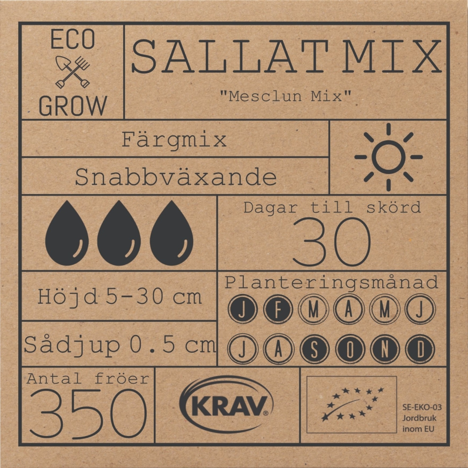Sallat Mix - Mesclun Mix