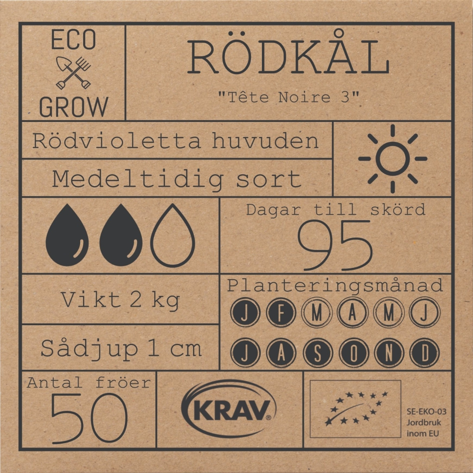 Rödkål - Tête Noire 3