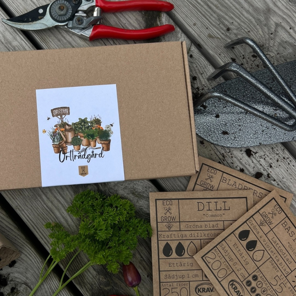 Fröogram - Örtträdgården Fröer Online - Kit