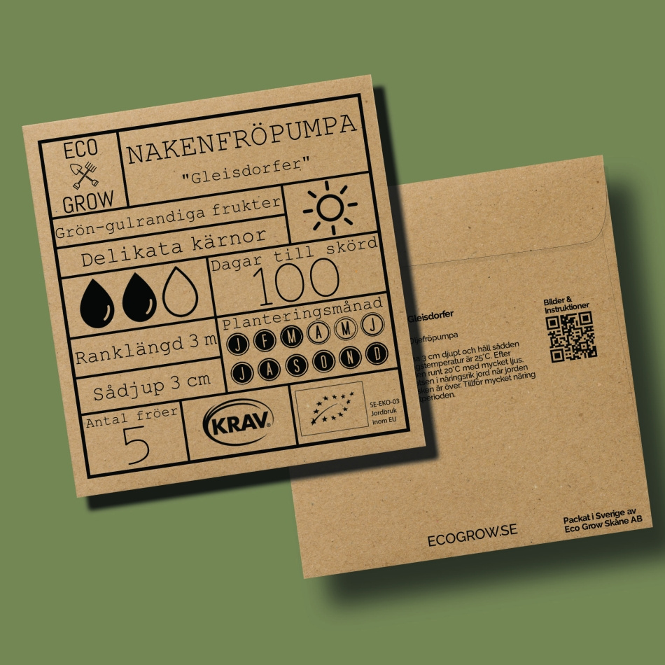 Nakenfröpumpa - Gleisdorfer Ekologiska Fröer Online