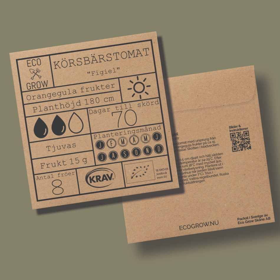 Körsbärstomat - Figiel Ekologiska Fröer Online